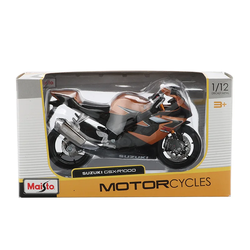 Maisto 1:12 Alloy Motorcycle Model Toy Racing Car Motor Bicycle GSX R1000 Collection Creative Toys For Children Gift
Maisto 1:12 Alloy Motorcycle Model Toy Racing Car Motor Bicycle GSX R1000 Collection Creative Toys For Children Gift