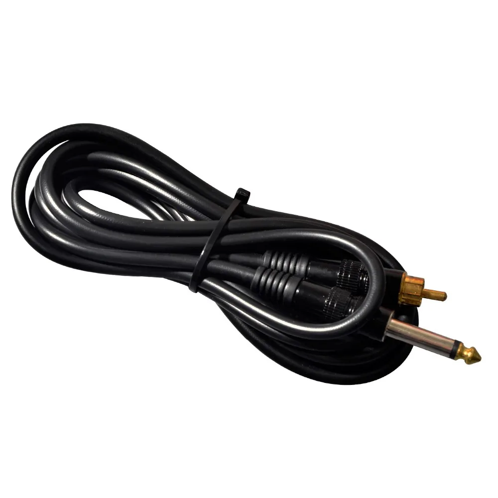 CHUSE 2.4m Steel Gel RCA Cable Silica Tattoo Clip Cord For Tattoo Machine Gun Power Supply with 4 Colors 1pcs
CHUSE 2.4m Steel Gel RCA Cable Silica Tattoo Clip Cord For Tattoo Machine Gun Power Supply with 4 Colors 1pcs