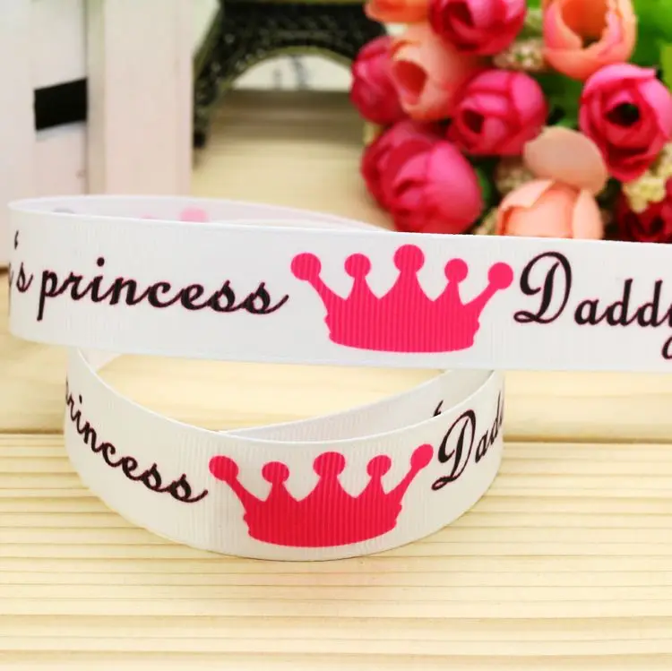 7/8inch Free Shipping Dad's Princess Printed Grosgrain Ribbon material Headwear Party Decoration Diy Wholesale Craft 22mm P5041
7/8inch Free Shipping Dad's Princess Printed Grosgrain Ribbon material Headwear Party Decoration Diy Wholesale Craft 22mm P5041