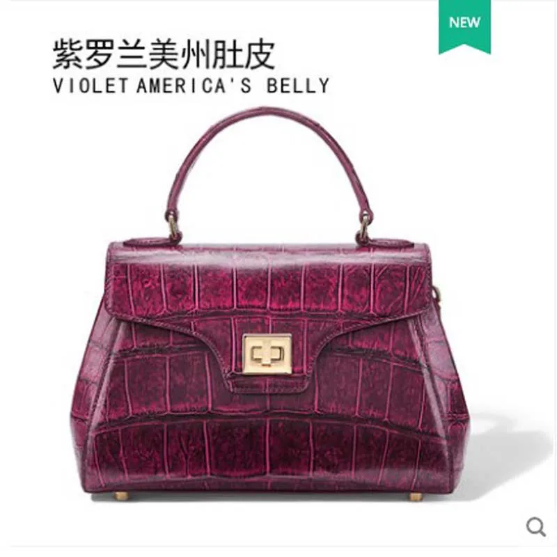 gete crocodile A new 2019 luxury handbag with a light crocodile belly and a diagonal straddle women
gete crocodile A new 2019 luxury handbag with a light crocodile belly and a diagonal straddle women