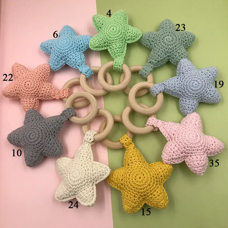 Beech Wood Ring Crochet Beads Wooden Star Baby Rattle Baby Play Gym Montessori Toys Safety Baby Teether Gift
Beech Wood Ring Crochet Beads Wooden Star Baby Rattle Baby Play Gym Montessori Toys Safety Baby Teether Gift