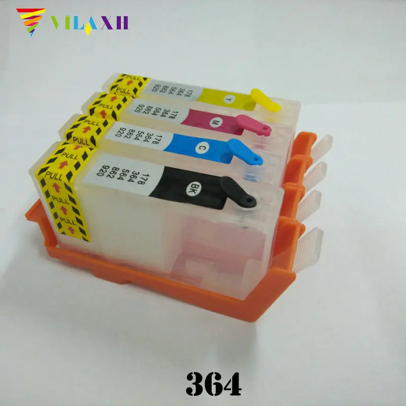 Vilaxh 364 XL Refillable Ink Cartridge Replacement For HP 364xl Deskjet 3070A 5510 6510 3520 3522 Photosmart Plus B110a Printer
Vilaxh 364 XL Refillable Ink Cartridge Replacement For HP 364xl Deskjet 3070A 5510 6510 3520 3522 Photosmart Plus B110a Printer