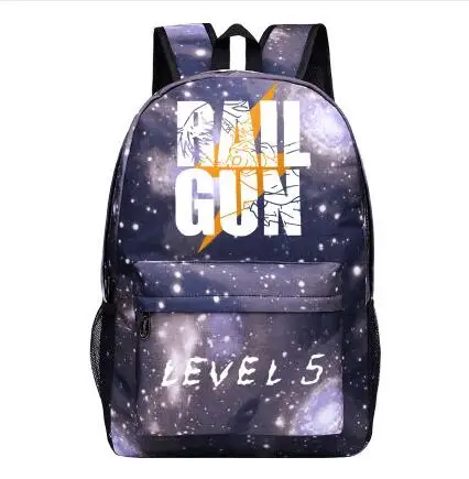 High Q Japanese style Anime Toaru Kagaku no Railgun LUMINOUS Backpack unisex Students BACKPACK
High Q Japanese style Anime Toaru Kagaku no Railgun LUMINOUS Backpack unisex Students BACKPACK