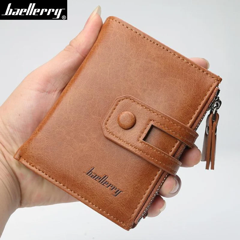Baellerry Top Quality Leather Men Wallets Fashion vintage Male Clutch Purse Zipper pocket Coin Card holder Multifunction Wallet!
Baellerry Top Quality Leather Men Wallets Fashion vintage Male Clutch Purse Zipper pocket Coin Card holder Multifunction Wallet!