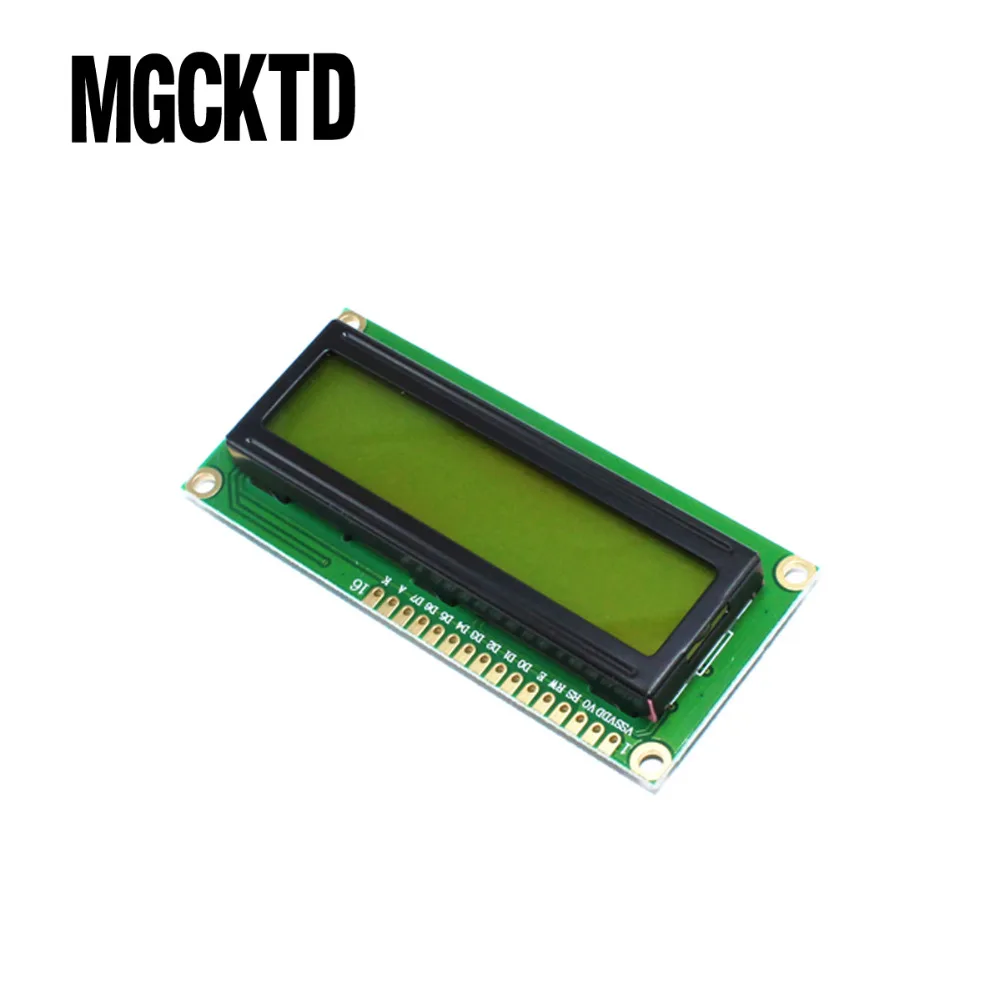 1 шт. модуль LCD 1602 1602 зеленый экран 16x2 персональный ЖК-дисплей Module.1602 5V зеленый экран и белый код
1 шт. модуль LCD 1602 1602 зеленый экран 16x2 персональный ЖК-дисплей Module.1602 5V зеленый экран и белый код