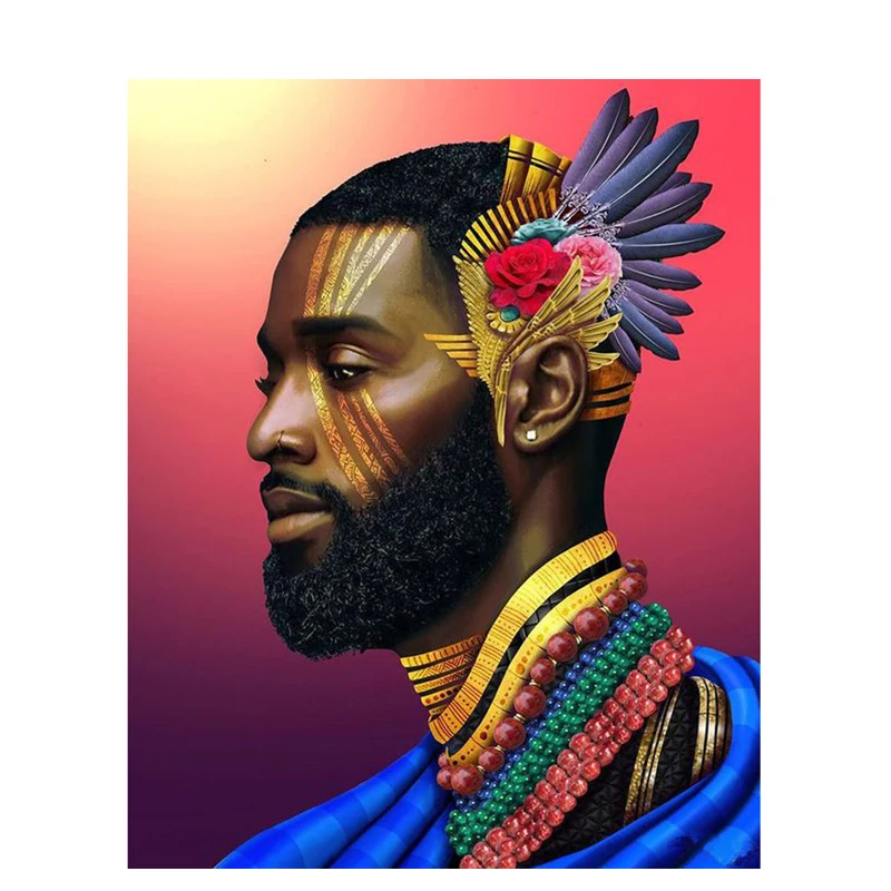 5D DIY square/round Diamond Painting African man Cross Stitch Diamond Embroidery Pattern Rhinestone home decor J1059
5D DIY square/round Diamond Painting African man Cross Stitch Diamond Embroidery Pattern Rhinestone home decor J1059