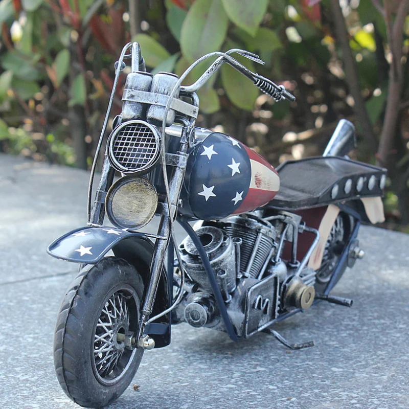 Shabby Chic Craft Vintage American Classic Motorcycle Model Tin Desktop Car Craft Home Decration
Shabby Chic Craft Vintage American Classic Motorcycle Model Tin Desktop Car Craft Home Decration