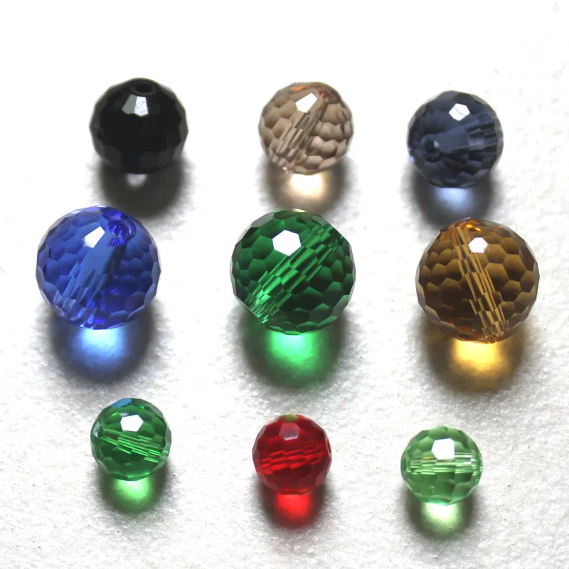 Multi Colors 6mm 8mm 10mm 100PCS Crystal Beads Faceted Round Glass Beads for Bracelet Necklace Jewelry Making DIY
Multi Colors 6mm 8mm 10mm 100PCS Crystal Beads Faceted Round Glass Beads for Bracelet Necklace Jewelry Making DIY