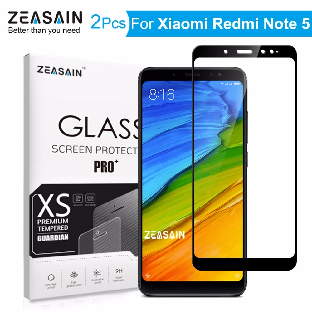 Оригинальная защитная пленка ZEASAIN для Xiaomi Redmi Note 5 Pro Xiomi Redmi Note5 Pro, закаленное стекло 9H 2.5D, пленка из стекла, 2 упаковки
Оригинальная защитная пленка ZEASAIN для Xiaomi Redmi Note 5 Pro Xiomi Redmi Note5 Pro, закаленное стекло 9H 2.5D, пленка из стекла, 2 упаковки