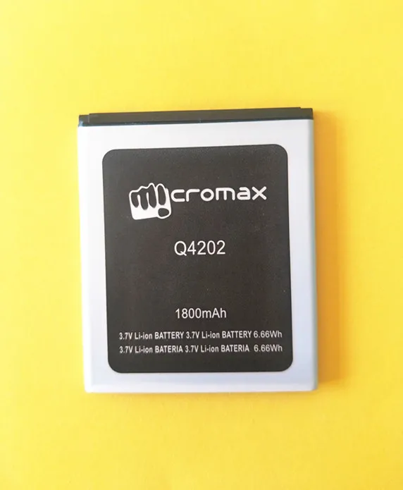 Фото AZK Новый Q4202 Аккумулятор для Micromax Мобильный телефон 3 7 в 1800 мАч 100% - купить