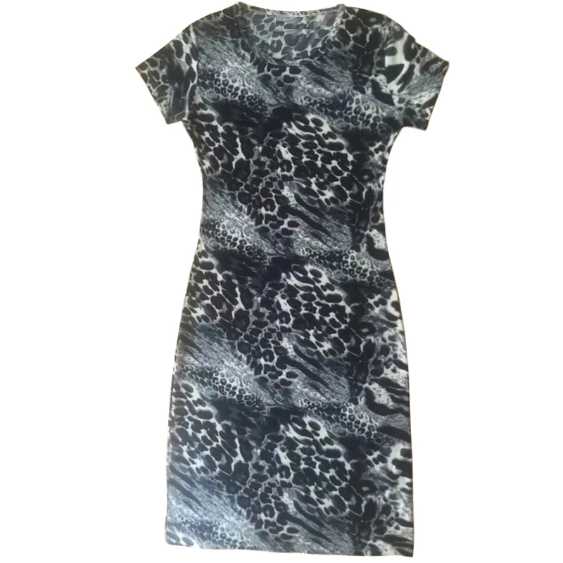 spring Sexy Leopard dress women 2019 new elastic force Sheath dress summer fashion Long sleeve O-Neck dress women
spring Sexy Leopard dress women 2019 new elastic force Sheath dress summer fashion Long sleeve O-Neck dress women