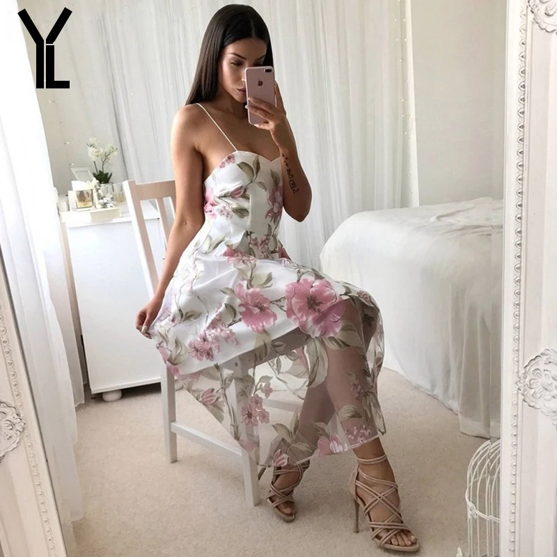 2018 Women Dress New Style Sexy Printed Dress Straight Sleeveless Robe Femme Sling Tulle Perspective Party Dresses
2018 Women Dress New Style Sexy Printed Dress Straight Sleeveless Robe Femme Sling Tulle Perspective Party Dresses