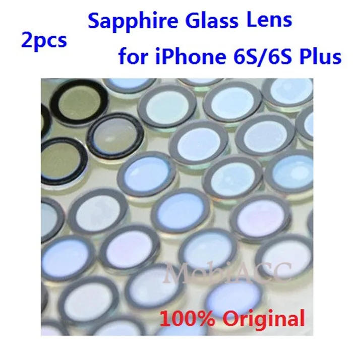 2pcs/Lot Original for iPhone 6S/ for iPhone 6S Plus Camera Lens ; Sapphire Crystal Single Glass Without Frame + 3M Sticker
2pcs/Lot Original for iPhone 6S/ for iPhone 6S Plus Camera Lens ; Sapphire Crystal Single Glass Without Frame + 3M Sticker