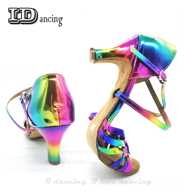 IDancing Ballroom Dance Shoes Latin Square Dance Shoes For Women Salas Latin Shoes Colorful Knot BlingBling Dance Shoes
IDancing Ballroom Dance Shoes Latin Square Dance Shoes For Women Salas Latin Shoes Colorful Knot BlingBling Dance Shoes