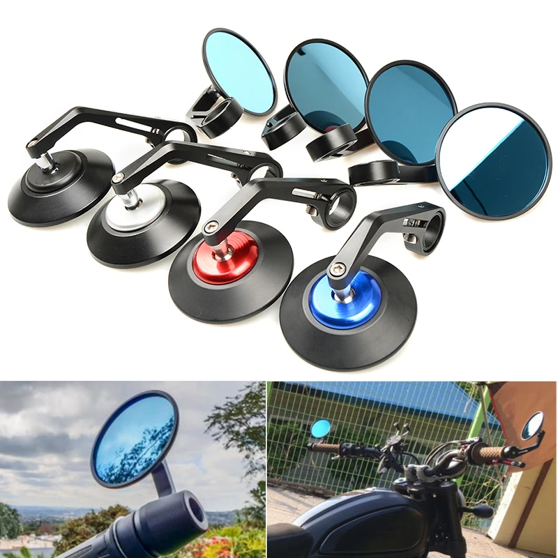 Universal Round Handlebar Universal Alloy Motocycle Rearview Mirrors Moto End Rear Side Mirror Motorcycle for yamaha BMW ATV
Universal Round Handlebar Universal Alloy Motocycle Rearview Mirrors Moto End Rear Side Mirror Motorcycle for yamaha BMW ATV