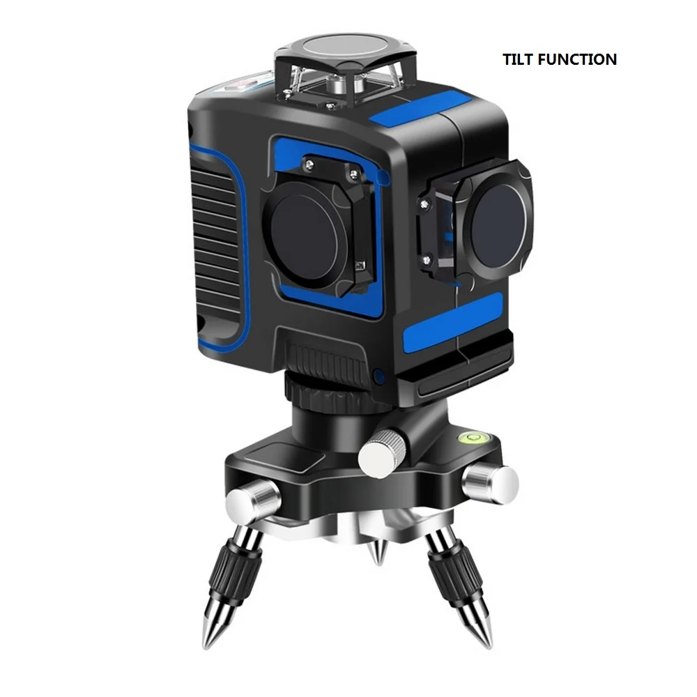NEW 3D 12 Lines Green Blue Laser Level with Bracket Laser Beam Line Self-Leveling 360 Horizontal Vertical Cross Powerful
NEW 3D 12 Lines Green Blue Laser Level with Bracket Laser Beam Line Self-Leveling 360 Horizontal Vertical Cross Powerful
