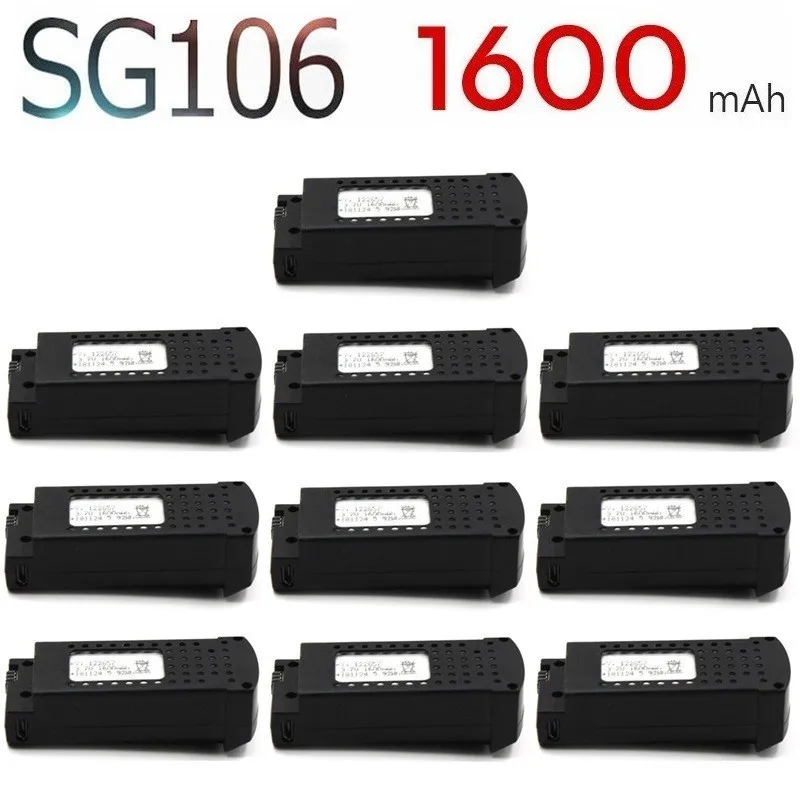 Оригинальный 1600mAh 3,7 V Lipo аккумулятор для SG106 RC вертолет Квадрокоптер запасные части 3,7 v Дрон с перезаряжаемым аккумулятором батарея для SG-106
Оригинальный 1600mAh 3,7 V Lipo аккумулятор для SG106 RC вертолет Квадрокоптер запасные части 3,7 v Дрон с перезаряжаемым аккумулятором батарея для SG-106
