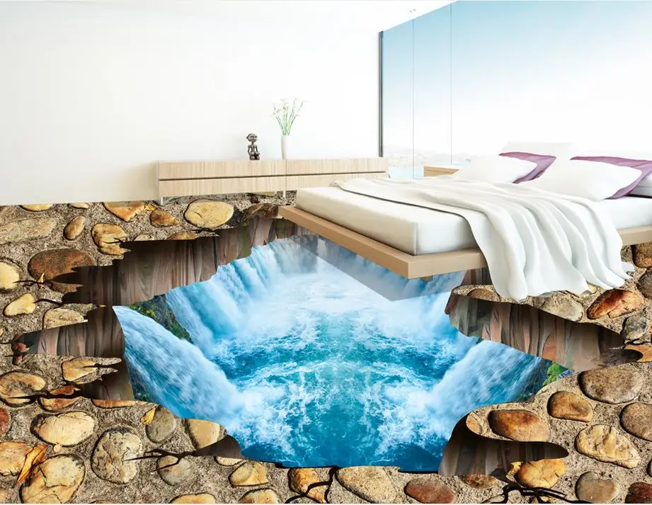 Самоклеящиеся 3D-обои с изображением водопада, напольные обои на заказ для стен, украшение гостиной
Самоклеящиеся 3D-обои с изображением водопада, напольные обои на заказ для стен, украшение гостиной
