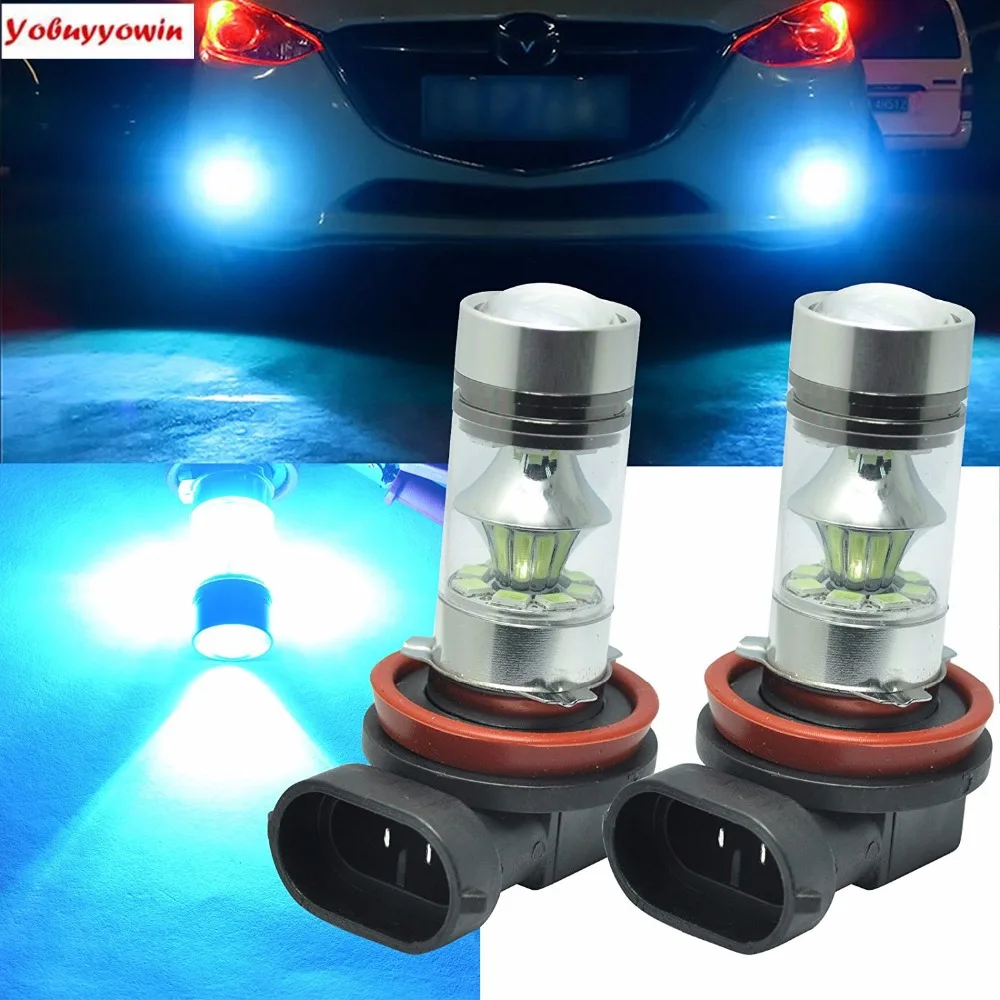 2Pcs 3030 20-SMD Extremely Super Bright 8000K Ice Blue White 6000K H16 H11LL H8LL H11 H8 LED Bulbs for Fog Driving Light Lamps
2Pcs 3030 20-SMD Extremely Super Bright 8000K Ice Blue White 6000K H16 H11LL H8LL H11 H8 LED Bulbs for Fog Driving Light Lamps