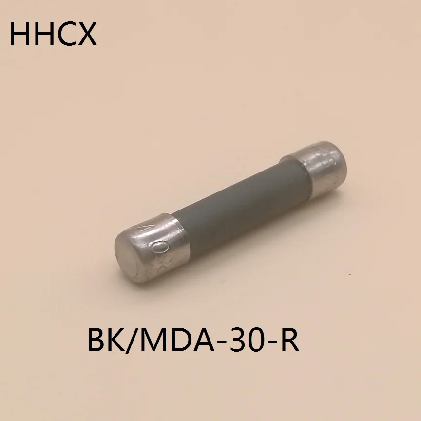 1 шт./лот BUSS BK/MDA 30 R MDA 250Vac FUSE Slow fusing Размеры: 6*32 мм|Компоненты предохранителей| |