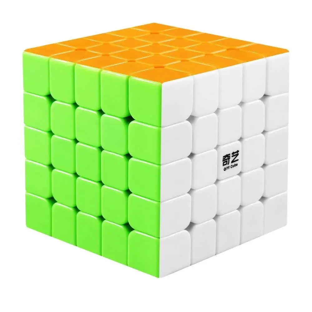 Qiyi 5x5x5 Qizheng Магический кубик, скоростной кубик-головоломка, скручивающийся ультра-Гладкий 62 мм безопасный АБС-пластик, Профессиональный Мно...
Qiyi 5x5x5 Qizheng Магический кубик, скоростной кубик-головоломка, скручивающийся ультра-Гладкий 62 мм безопасный АБС-пластик, Профессиональный Мно...