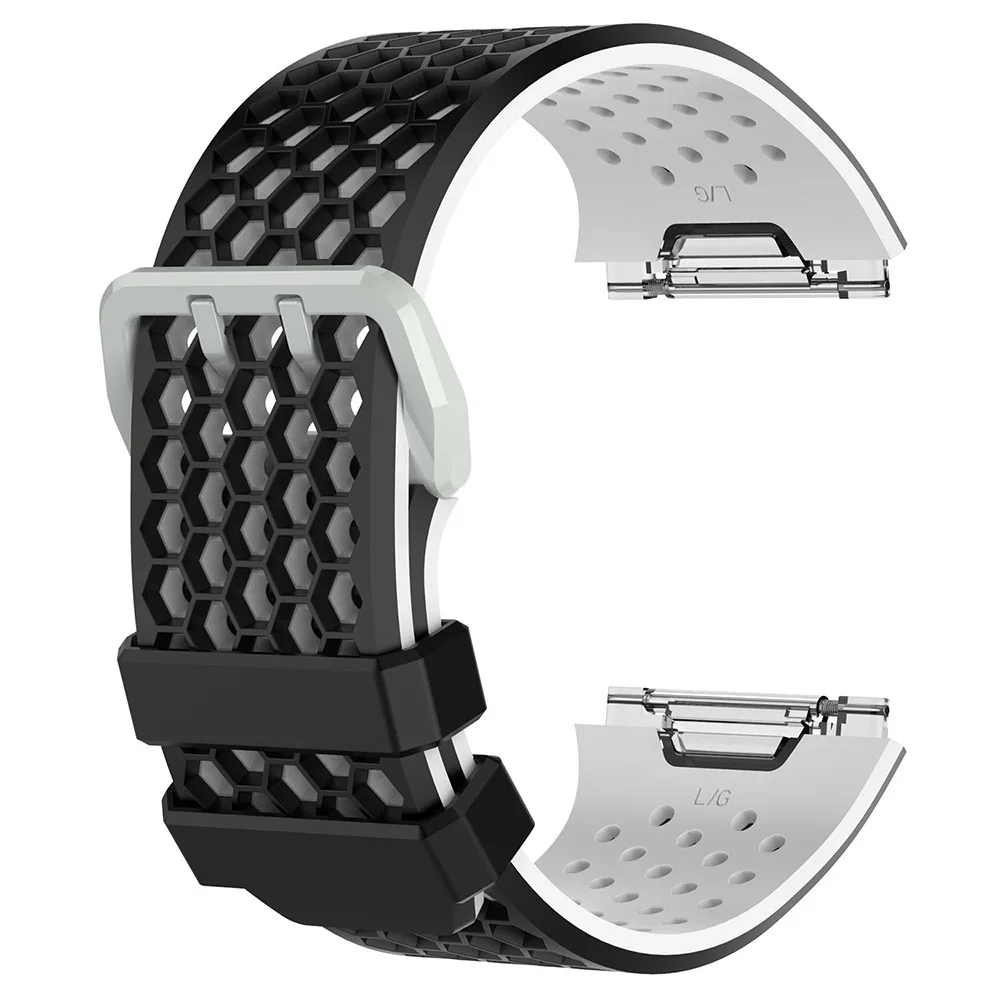 Повязка ионная для Fitbit силиконовый ремешок сменный спортивный фитнес браслет