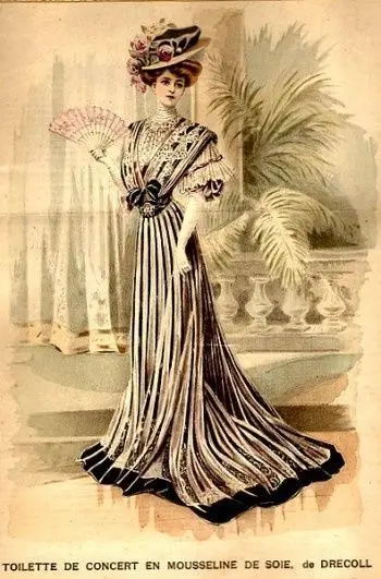 Concert Gown from Drecoll Victorian dress satin dressla dies blouse long Period dresses ruffle blouse
Concert Gown from Drecoll Victorian dress satin dressla dies blouse long Period dresses ruffle blouse