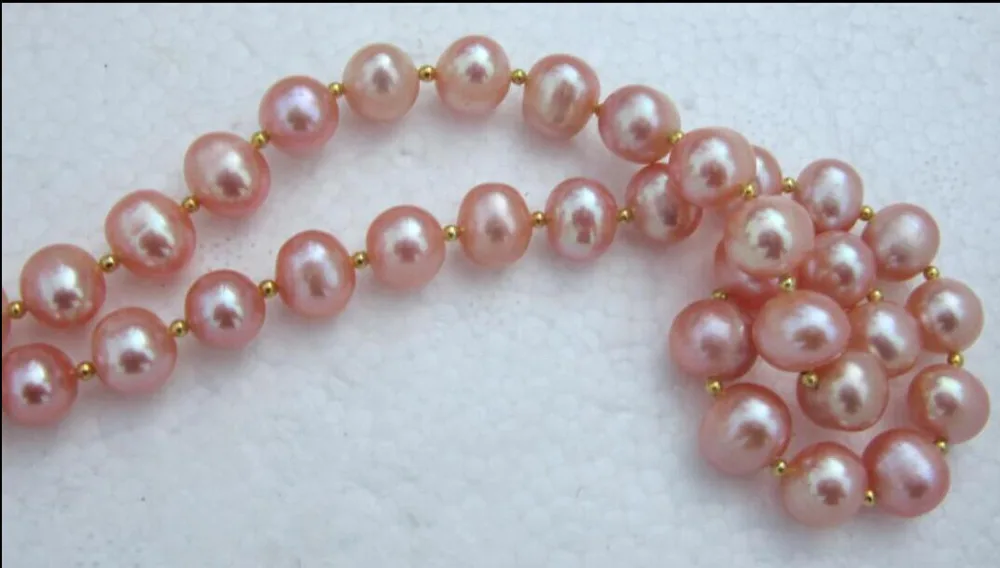 HOT NATURAL HUGE AAA+ SOUTH SEA 9-10MM PINK PEARL NECKLACE 18 INCH>Selling jewerly free shipping
HOT NATURAL HUGE AAA+ SOUTH SEA 9-10MM PINK PEARL NECKLACE 18 INCH>Selling jewerly free shipping