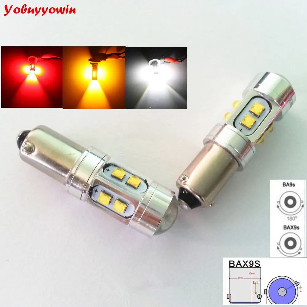 Светодиодные лампы для передних и задних поворотников Canbus 10-SMD CREE, 2 шт./янтарь H21W 64136 BAY9s 120 градусов
Светодиодные лампы для передних и задних поворотников Canbus 10-SMD CREE, 2 шт./янтарь H21W 64136 BAY9s 120 градусов