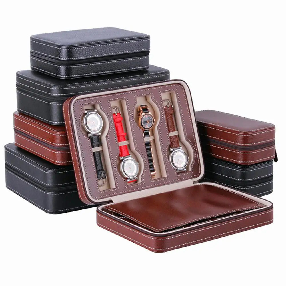 LinTimes Watch Box Storage Showing Watches Display Box Case Tray Delicate Zipper Storage Bag
LinTimes Watch Box Storage Showing Watches Display Box Case Tray Delicate Zipper Storage Bag