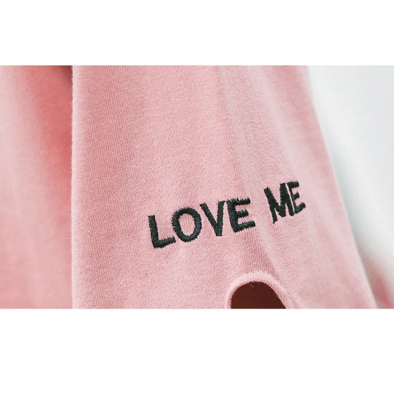 Korea Style T-shirt 2019 Womens Casual O-Neck Solid Hollow Out Tshirt Harajuku Sweet Heart Print Bow Half Sleeve T-Shirt
Korea Style T-shirt 2019 Womens Casual O-Neck Solid Hollow Out Tshirt Harajuku Sweet Heart Print Bow Half Sleeve T-Shirt