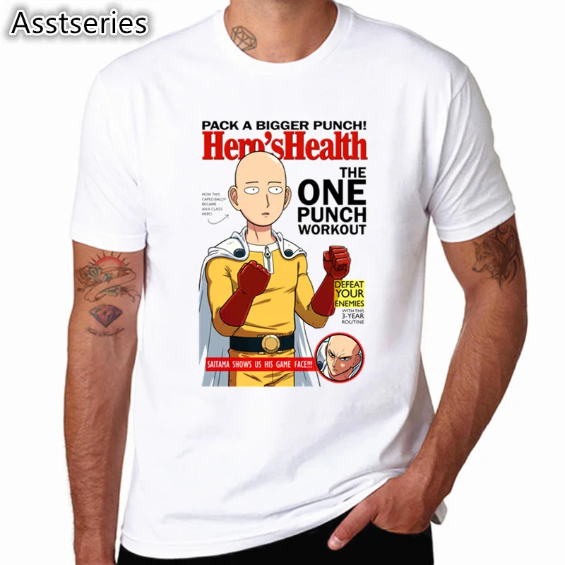 ANIME One Punch Man Printed Men T shirt Fashion Cool Confortable Men's Tshirt Casual T-shirt For Men HCP4549
ANIME One Punch Man Printed Men T shirt Fashion Cool Confortable Men's Tshirt Casual T-shirt For Men HCP4549