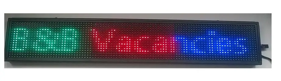 RED Green Blue USB Programmable Scrolling LED Signage Message Board Custom options display Signs signage | Электронные