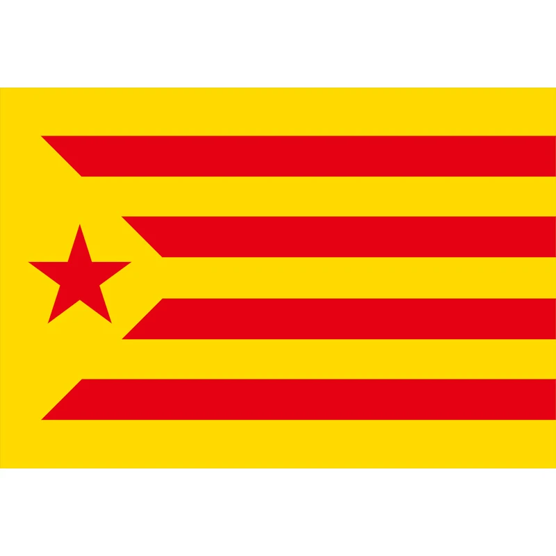free shipping xvggdg Spain Catalunya Flag (90X150cm)3FTx5FT 100D Polyester High Quality
free shipping xvggdg Spain Catalunya Flag (90X150cm)3FTx5FT 100D Polyester High Quality