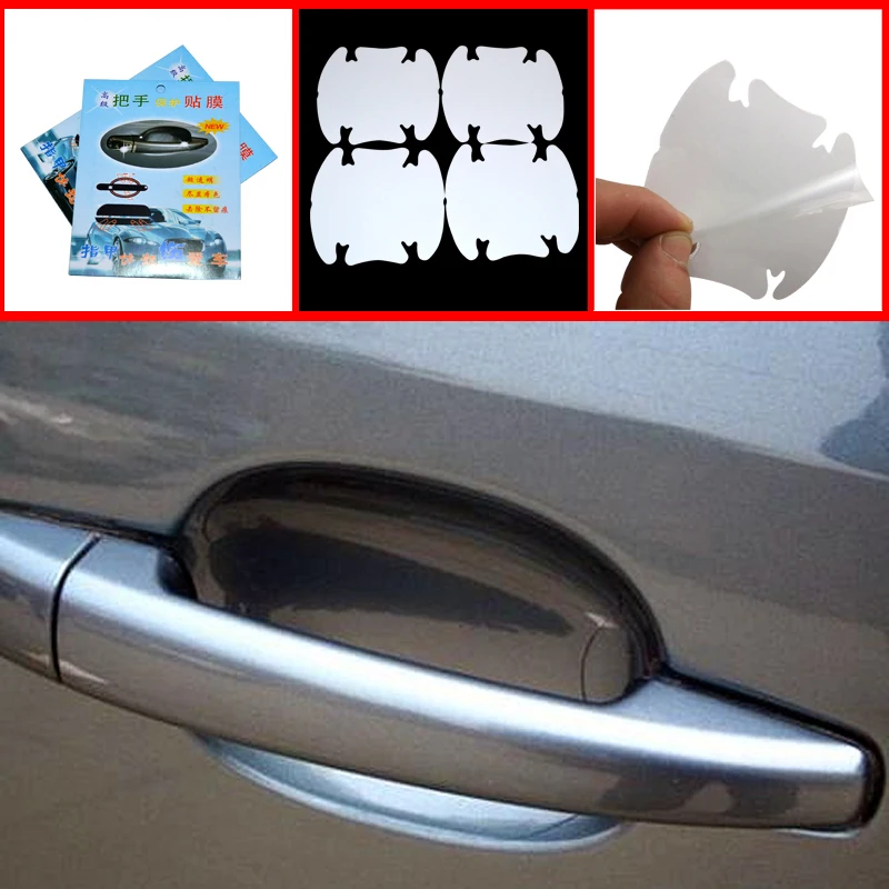 4pcs Universal Invisible Car Door Handle Scratches Automobile Shakes Protective Vinyl Protector Films Car Handle Protect
4pcs Universal Invisible Car Door Handle Scratches Automobile Shakes Protective Vinyl Protector Films Car Handle Protect