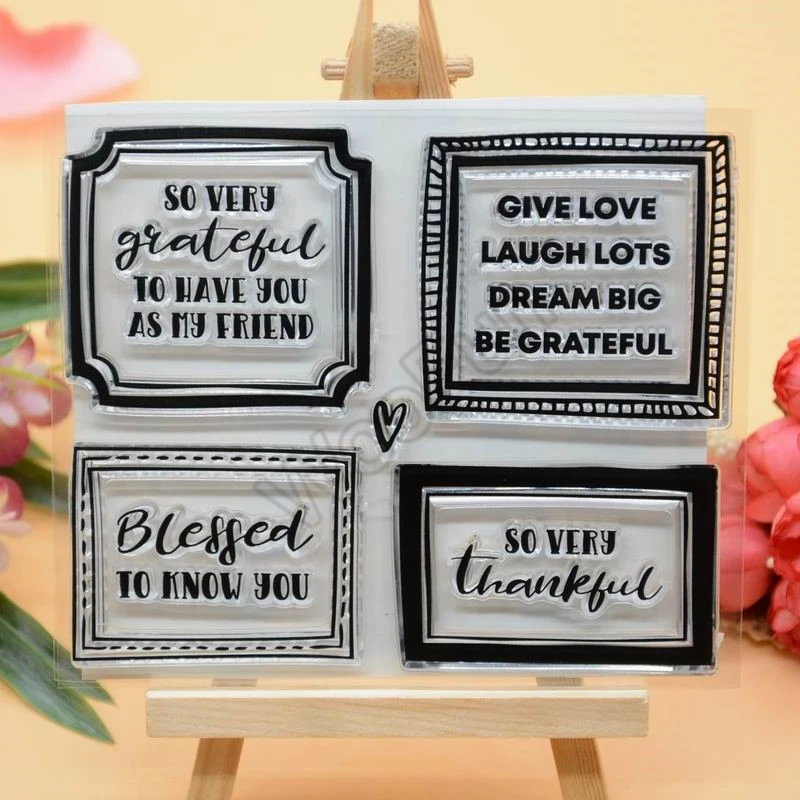So very grateful Sentiment Clear Stamp Rubber Clear Stamp for Card Making Decoration and Scrampbooking
So very grateful Sentiment Clear Stamp Rubber Clear Stamp for Card Making Decoration and Scrampbooking