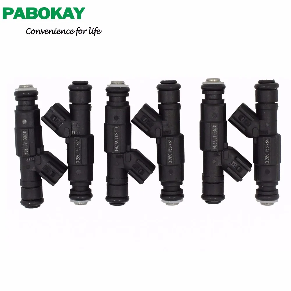 Set of 6 Pieces x 4-Hole Upgrade Fuel Injectors For 99-04 4.0L Jeep Cherokee 0280155784 4854181 4667938 RL669938AB FJ570 FJ454
Set of 6 Pieces x 4-Hole Upgrade Fuel Injectors For 99-04 4.0L Jeep Cherokee 0280155784 4854181 4667938 RL669938AB FJ570 FJ454