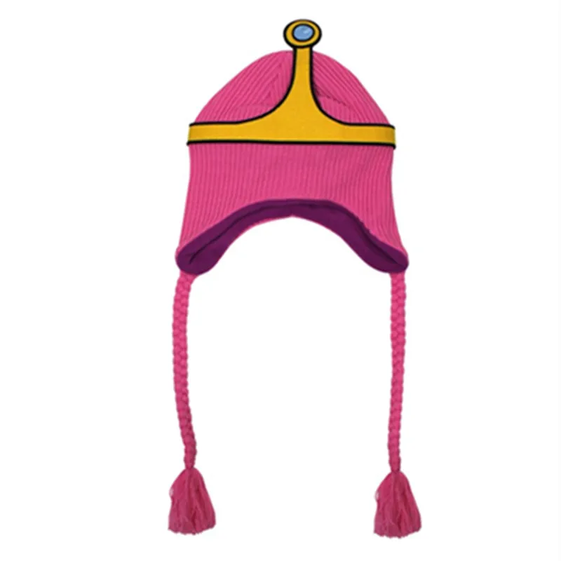 Adventure go Princess Bubblegum Cosplay Accessories Cartoon Knitting Hat Wool Cap Princess Bonnibel Bubblegum hat with braid top
Adventure go Princess Bubblegum Cosplay Accessories Cartoon Knitting Hat Wool Cap Princess Bonnibel Bubblegum hat with braid top