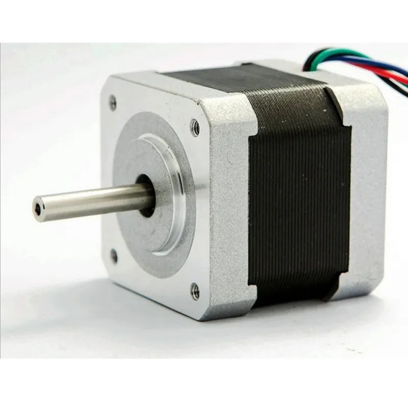 Nema 17 stepper motor 48mm 2.5A 0.5NM 71oz.in 42HS48-2504 1.8 degree Nema17 stappenmotor 4-lead for 3D printer
Nema 17 stepper motor 48mm 2.5A 0.5NM 71oz.in 42HS48-2504 1.8 degree Nema17 stappenmotor 4-lead for 3D printer
