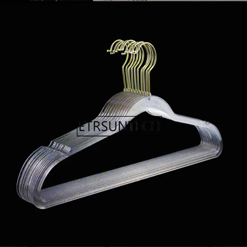 100pcs 40-45cm Non-slip Hangers Glitter Transparent Hanger Plastic Clothes Hanger Invisible Wardrobe Hanger
100pcs 40-45cm Non-slip Hangers Glitter Transparent Hanger Plastic Clothes Hanger Invisible Wardrobe Hanger