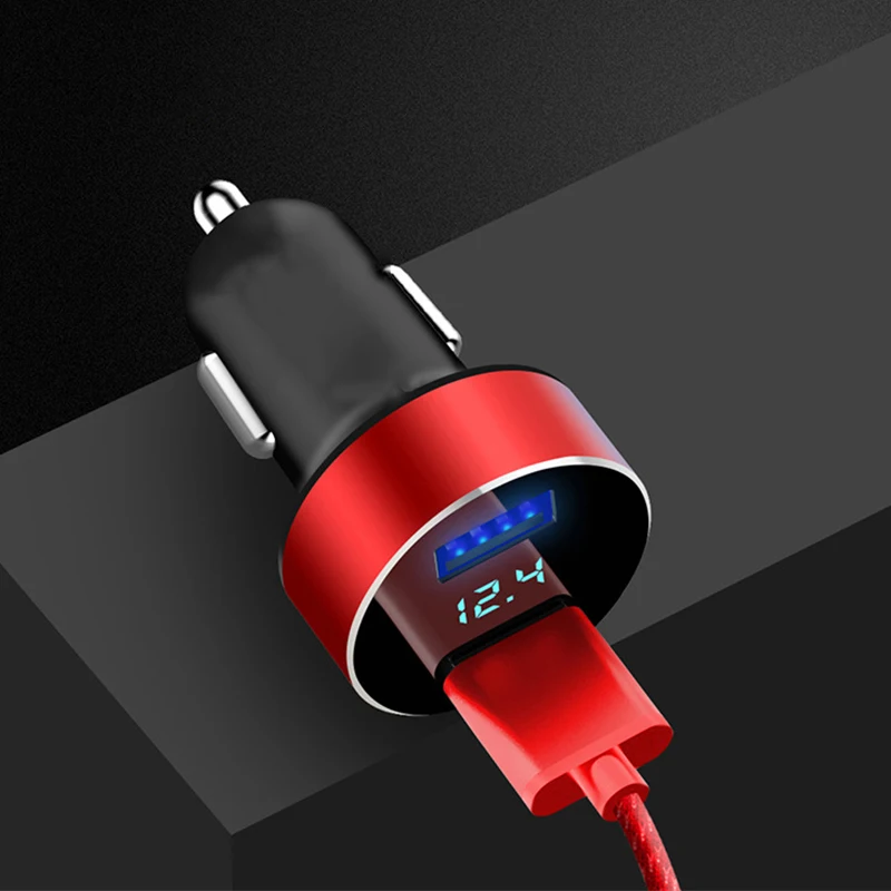 12V Car Accessories Cars Cigarette Lighter USB Car Charger LED Display Socket Splitter Phone Charging Auto Travel Accessories
12V Car Accessories Cars Cigarette Lighter USB Car Charger LED Display Socket Splitter Phone Charging Auto Travel Accessories
