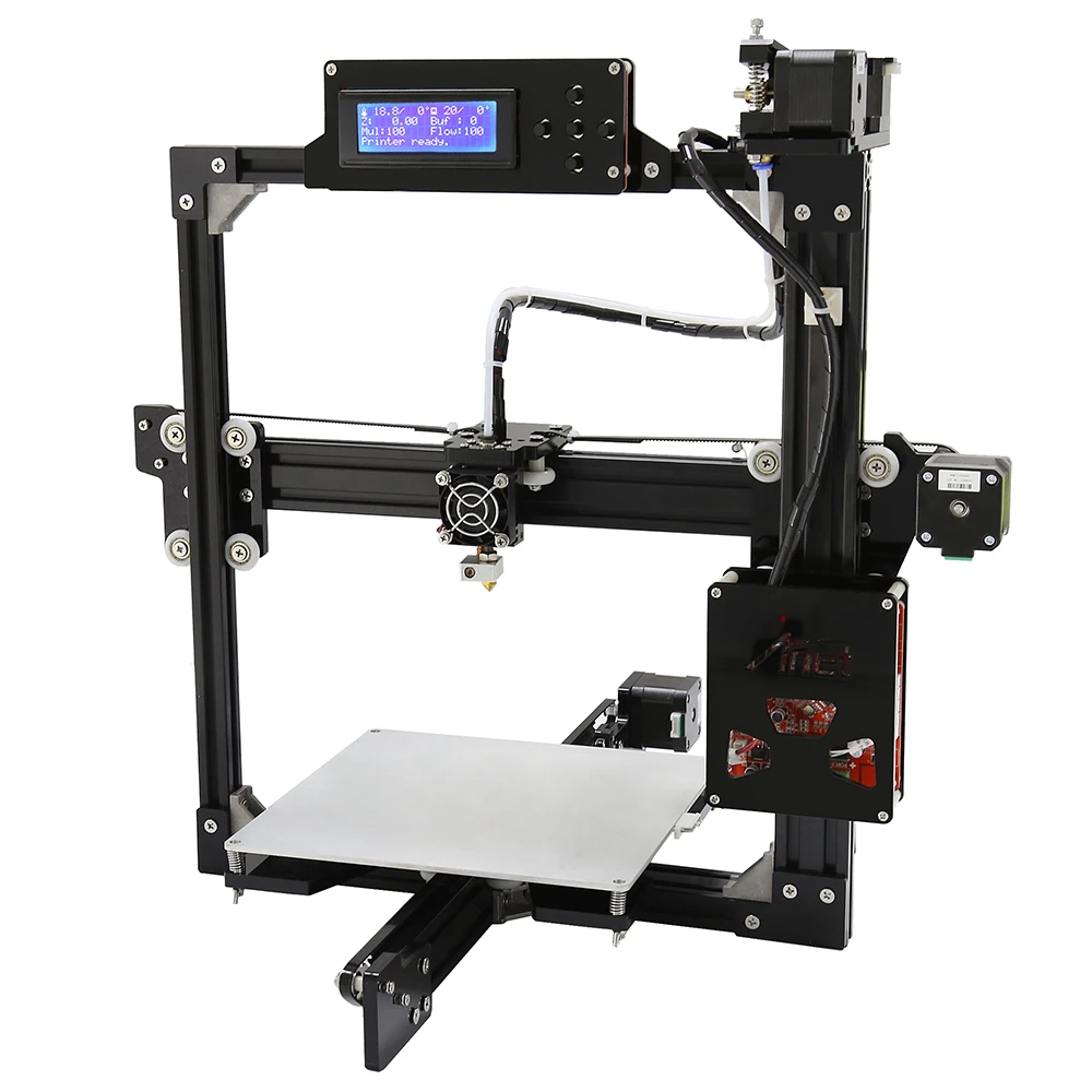 Anet A2 i3 3D принтер акриловая рамка новейший Reprap DIY Набор машина высокая точность