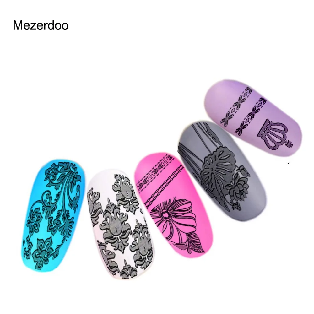 Mezerdoo Lotus Pattern Nail Art Stamping Plates Crown Style DIY Nail Art Image Stamp Stamping Plates Manicure Template M10
Mezerdoo Lotus Pattern Nail Art Stamping Plates Crown Style DIY Nail Art Image Stamp Stamping Plates Manicure Template M10
