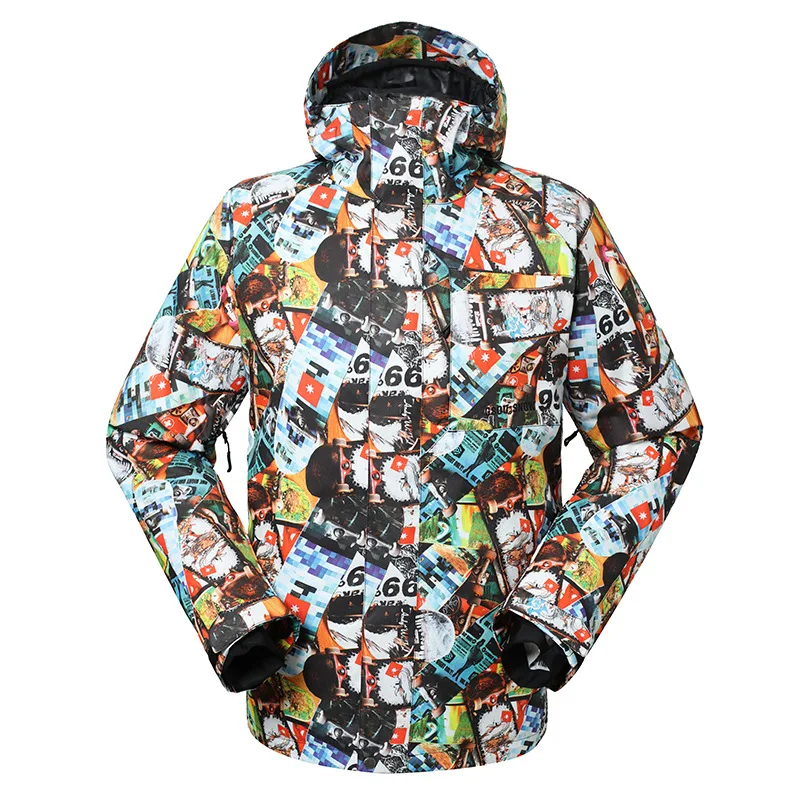 GSOU SNOW Men's Ski Suit Outdoor Warm Breathable Wear-resistant Ski Jacket Waterproof Windproof Ski Coat For Men Size XS-XL
GSOU SNOW Men's Ski Suit Outdoor Warm Breathable Wear-resistant Ski Jacket Waterproof Windproof Ski Coat For Men Size XS-XL