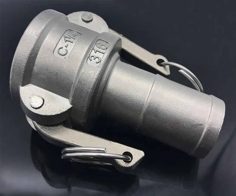 Freeshipping quick connect hose Tail Barb 304 Stianless Steel Type C Socket Camlock Fitting Cam and Groove Coupler joint
Freeshipping quick connect hose Tail Barb 304 Stianless Steel Type C Socket Camlock Fitting Cam and Groove Coupler joint