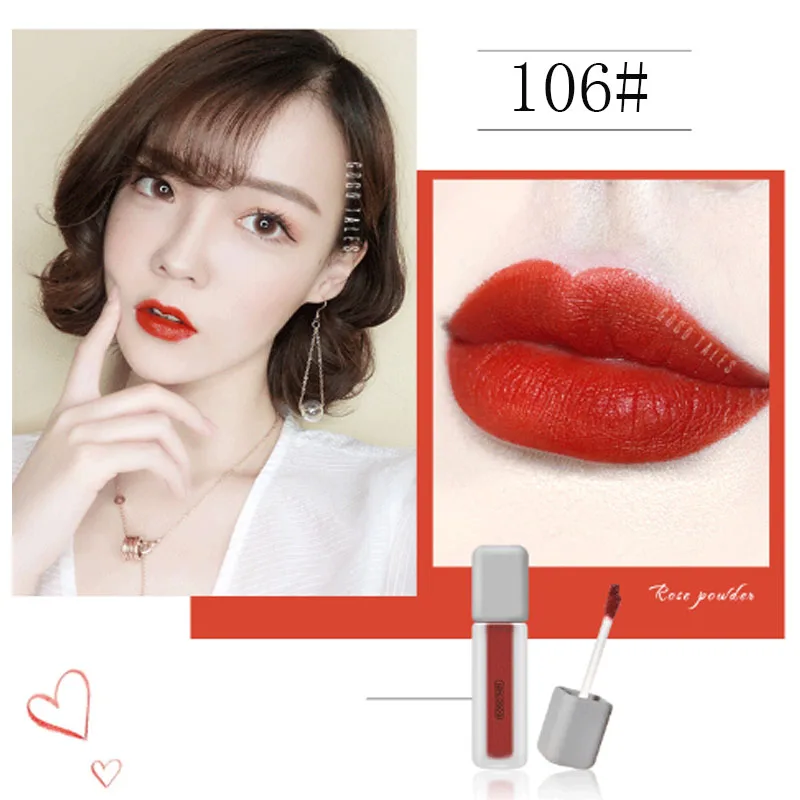 Gogo tales velvet matte lip gloss 5g 6 colors sexy red rose pigment waterproof long lasting pumpkin lip tint tattoo BN150
Gogo tales velvet matte lip gloss 5g 6 colors sexy red rose pigment waterproof long lasting pumpkin lip tint tattoo BN150