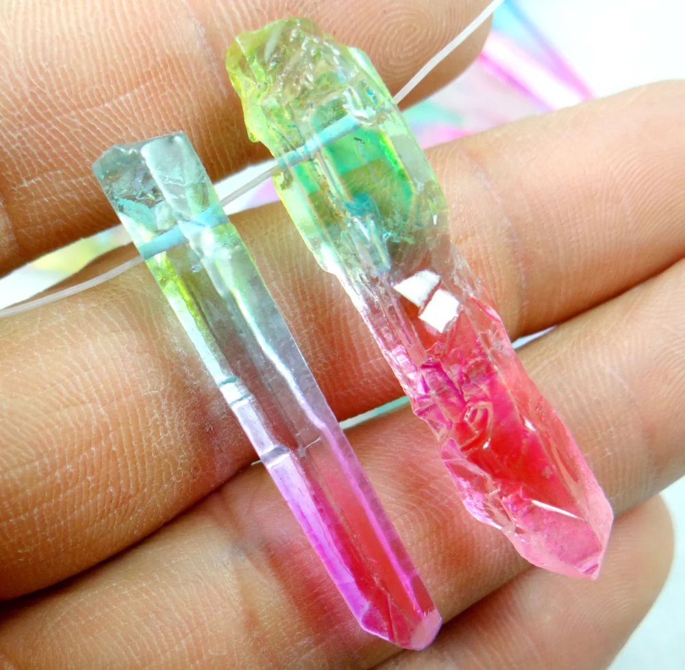 10pcs Titanium Crystal Druzy Quartz Quartz Geode stone pendant crystal point healing crystals diy jewelry making necklace k60
10pcs Titanium Crystal Druzy Quartz Quartz Geode stone pendant crystal point healing crystals diy jewelry making necklace k60