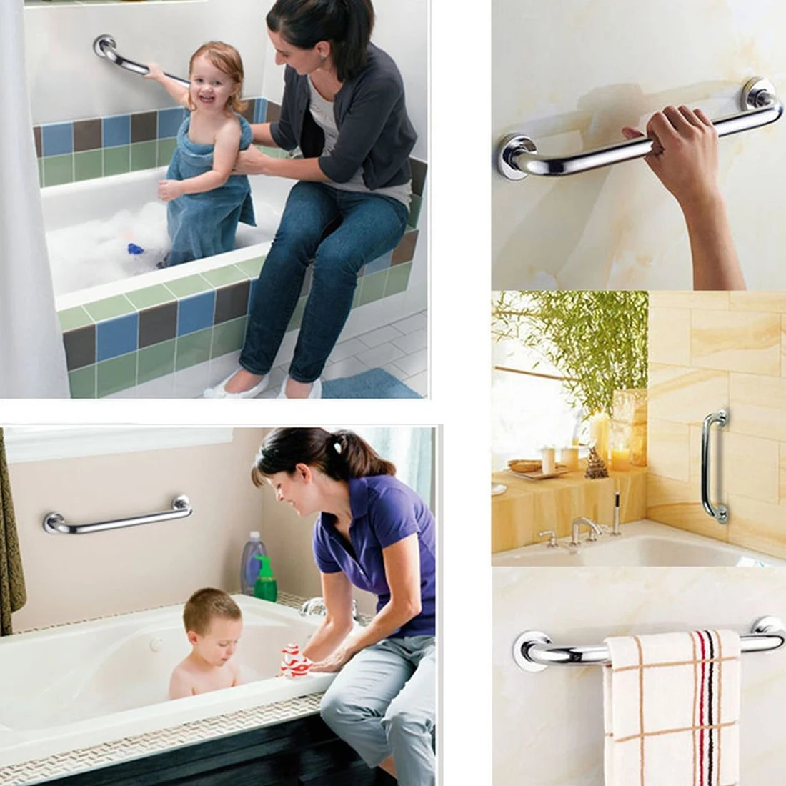 2pcs Safety Support Handle Towel Rack Bathroom Aid Bath Shower Hand Grip Grab Towel Rail Bar Handle Toilet handrail
2pcs Safety Support Handle Towel Rack Bathroom Aid Bath Shower Hand Grip Grab Towel Rail Bar Handle Toilet handrail