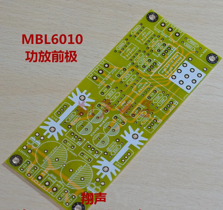 Быстрая Бесплатная Доставка 2 шт./лот MBL6010 усилитель PCB 5534 предварительно