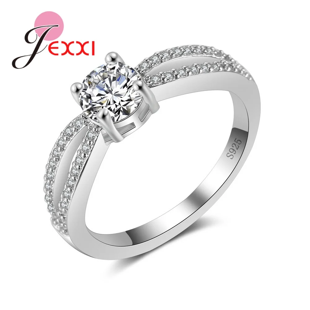 AAA Cubic Zirconia Rings For Women Bridal Wedding Jewelry 925 Sterling Silver Austrian Crystal Engagement Finger Ring
AAA Cubic Zirconia Rings For Women Bridal Wedding Jewelry 925 Sterling Silver Austrian Crystal Engagement Finger Ring